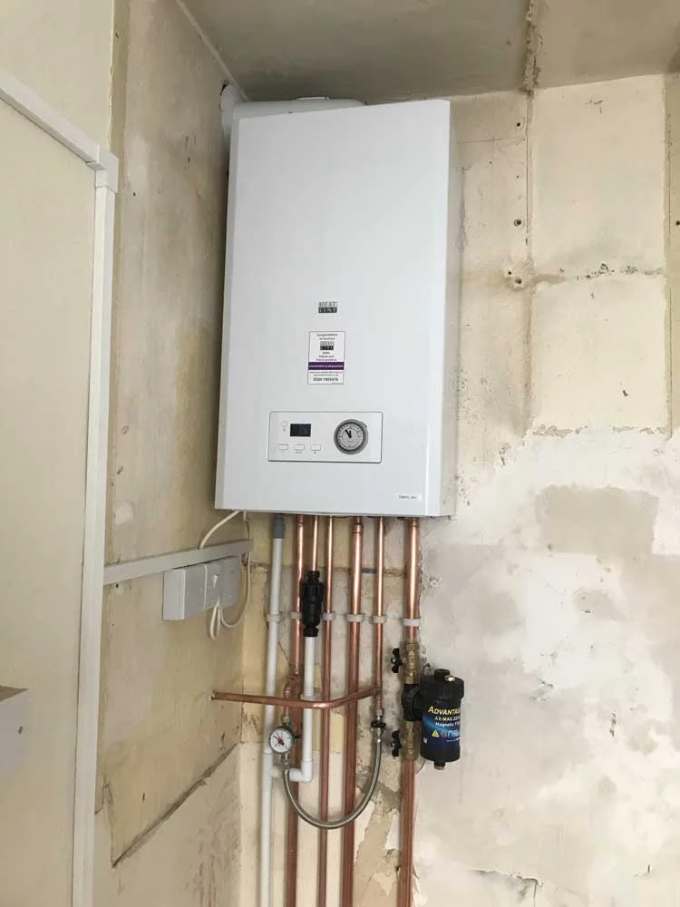 Ideal logic boiler installation hja heating