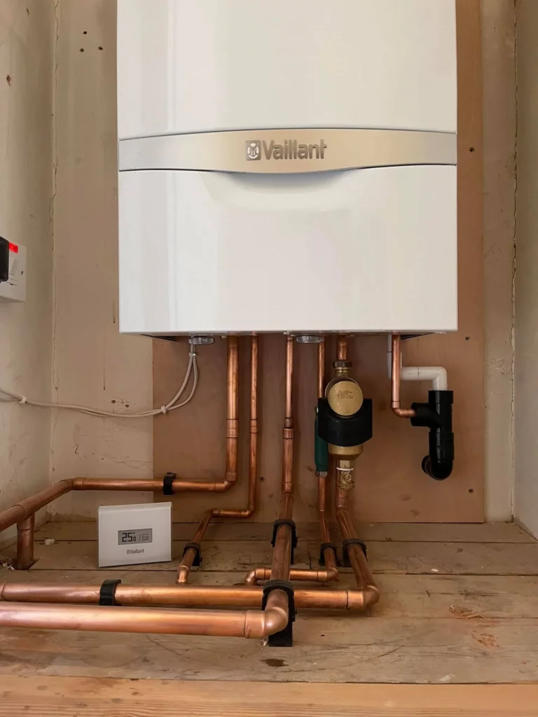 Vaillant boiler installation with smart thermostat hja heating